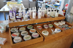 The Lavender House Sampling Area