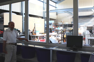 The Lavender House Window into the Lab